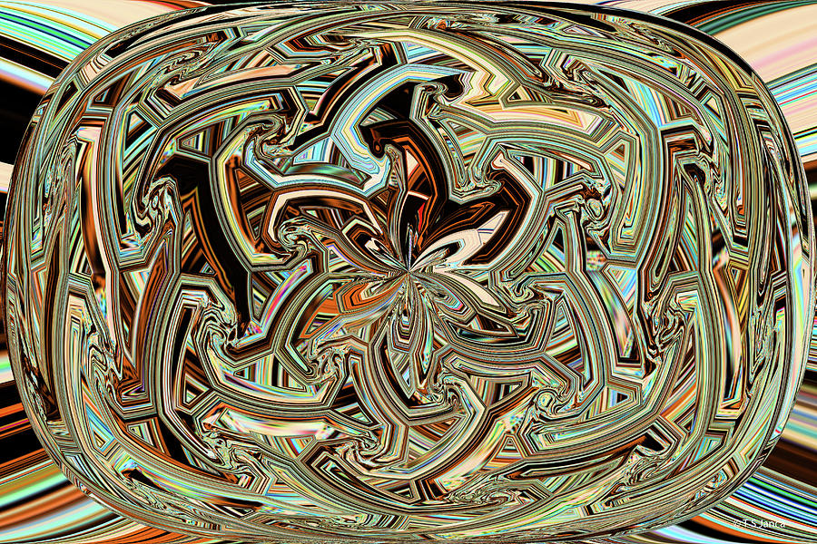 Janca Abstract Color Panel#2541esa5 Digital Art by Tom Janca