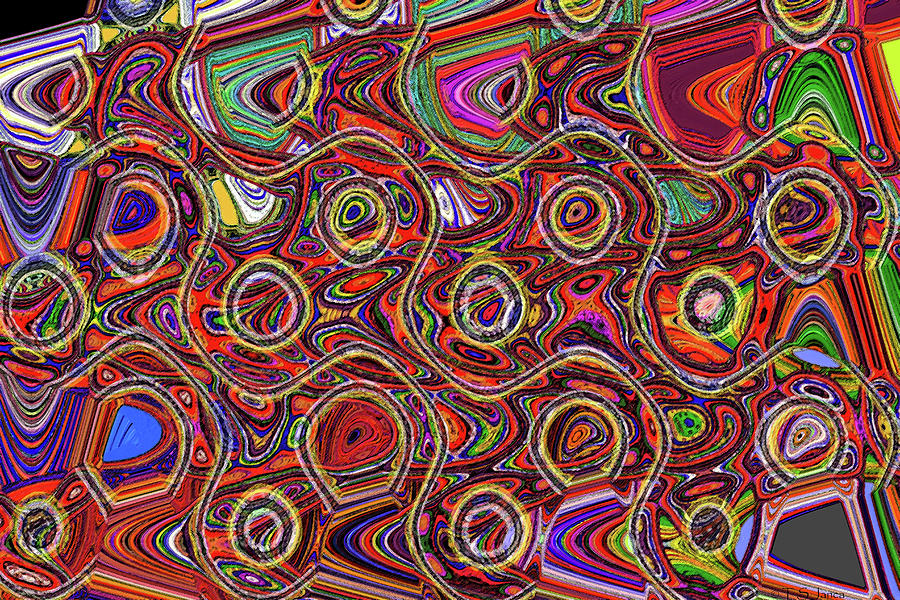 Janca Abstract Panel #097e10 Digital Art by Tom Janca