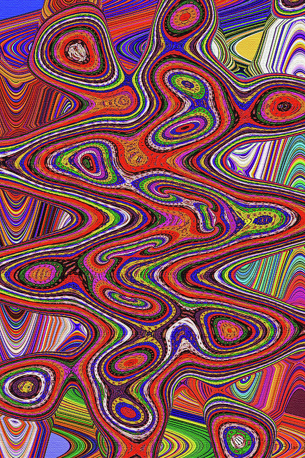 Janca Abstract Panel #097e9 Digital Art by Tom Janca