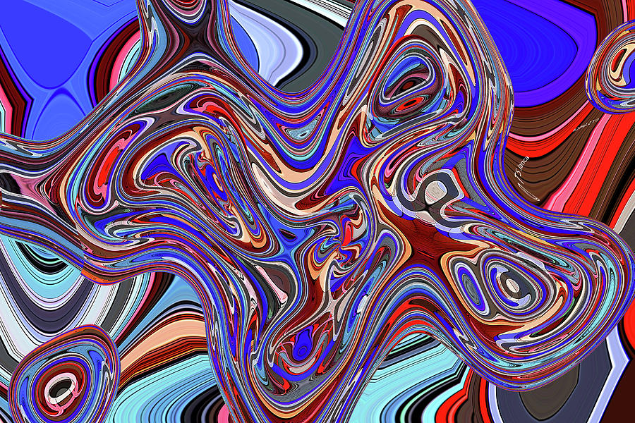 Janca Panel Abstract # 2593e2a Digital Art by Tom Janca