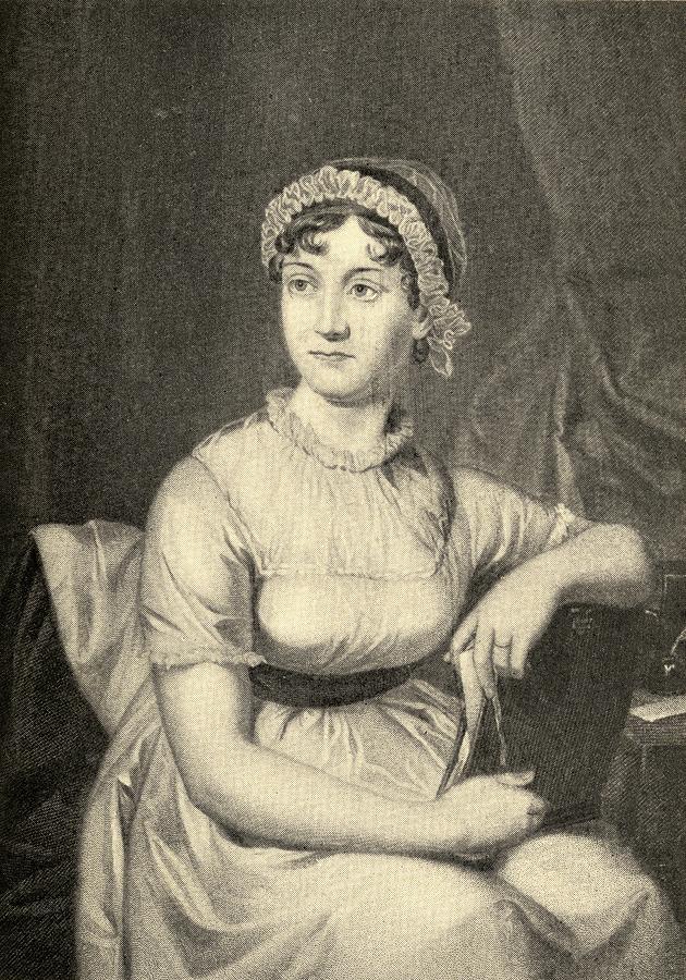 Jane Austen, 17751817. English Novelist Drawing by Vintage Design Pics