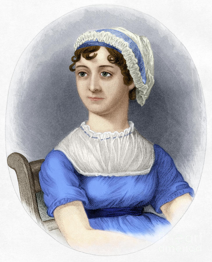 Jane Austen Photograph by Granger