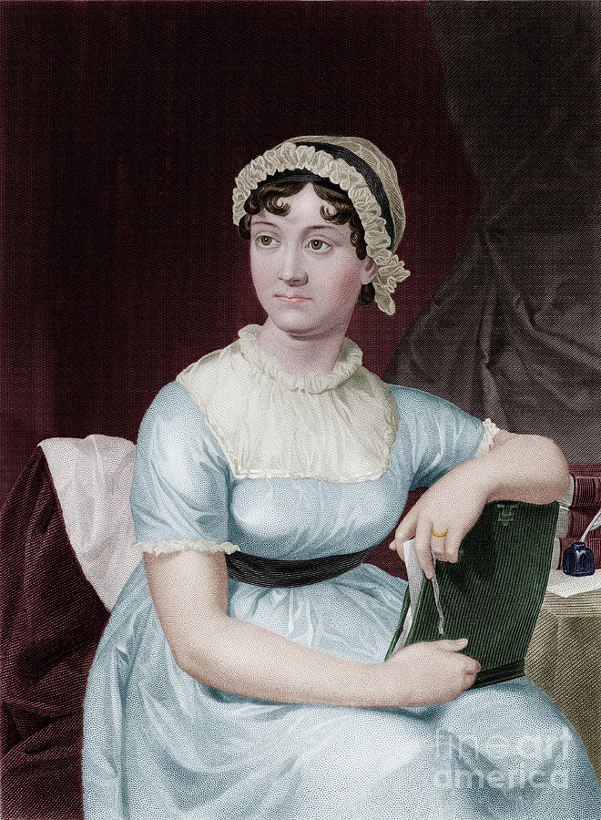 Jane Austen Drawing by Mary Evans Picture Library - Fine Art America