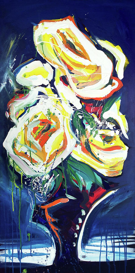 Janes Roses II Painting by John Gholson
