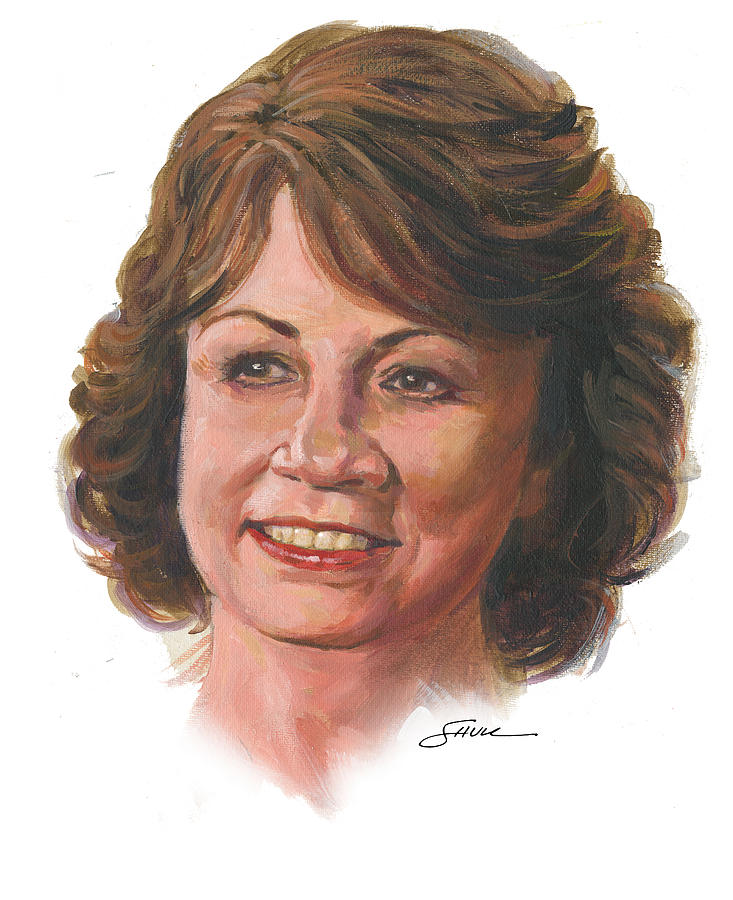 Janice V. Shull Painting by Harold Shull