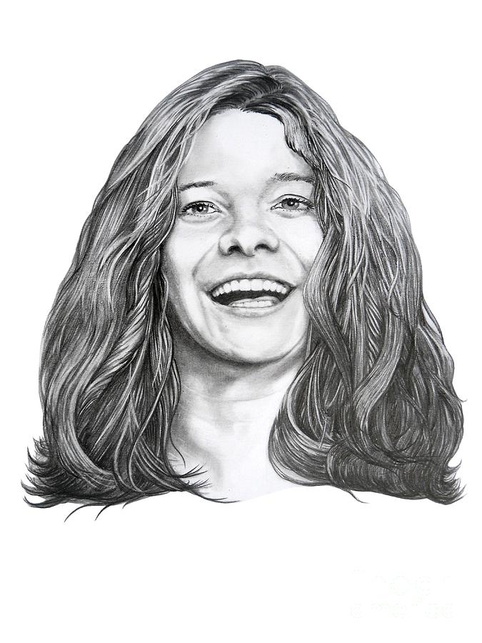 It's just a graphic of Soft Janis Joplin Drawing This is an image of Soft Janis Joplin Drawing