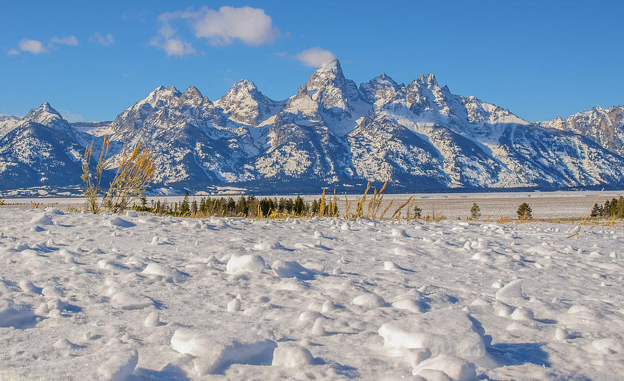 January At The Tetons Photograph by Yeates Photography