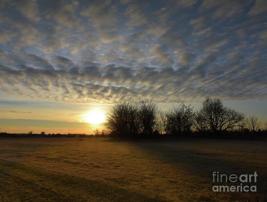 January Sunset by Charles Owens January Sunset by Charles Owens