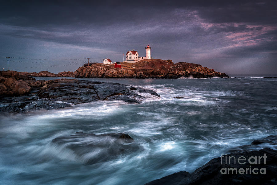 Lighthouse Photograph - Januarys End by Scott Thorp