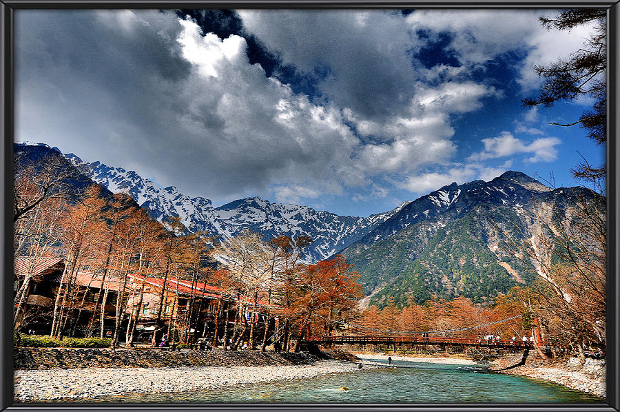 Japan Alps Pyrography by Alex Ng - Fine Art America