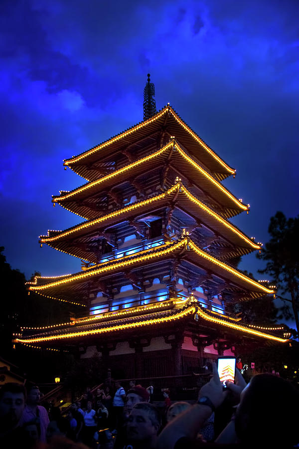 Japan at Epcot World Showcase Photograph by Mark Andrew Thomas