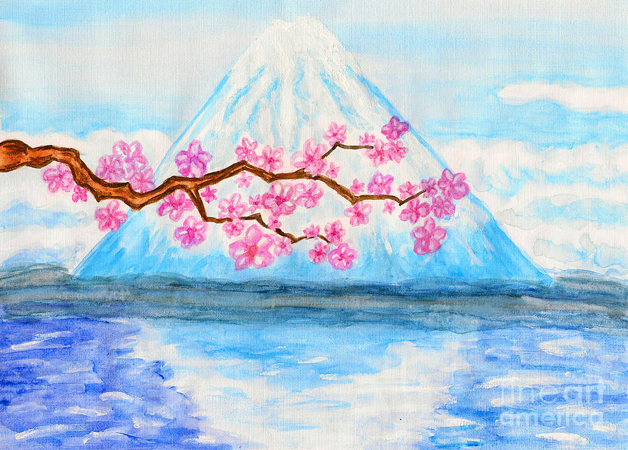 Japan, my love Painting by Irina Afonskaya