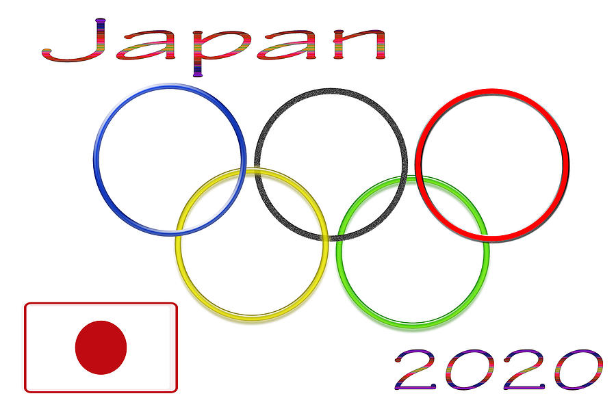 Japan Olympics 2020 Logo 3 Of 3 Photograph