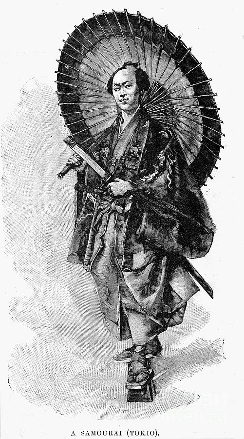 Japan: Samurai, 1893 Photograph by Granger