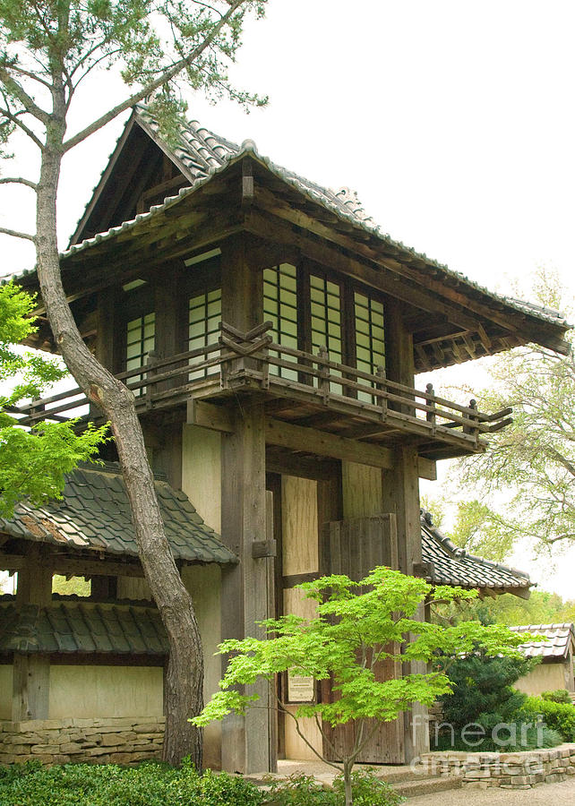 Japanese Building Photograph by Robert Suggs