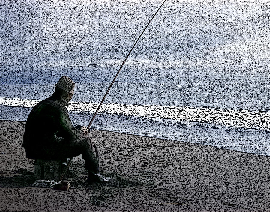 Fish Photograph - Japanese Fisherman by Don Wolf