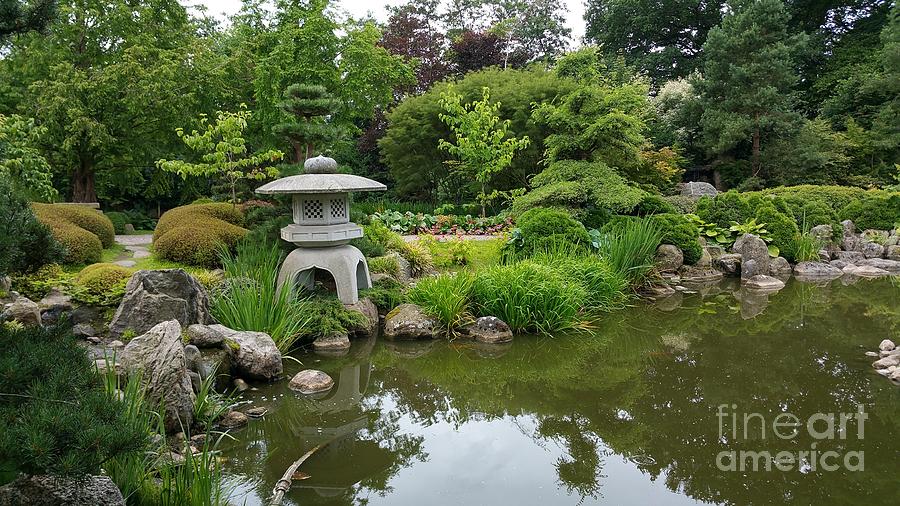 Japanese garden -2. Photograph by Susanne Baumann