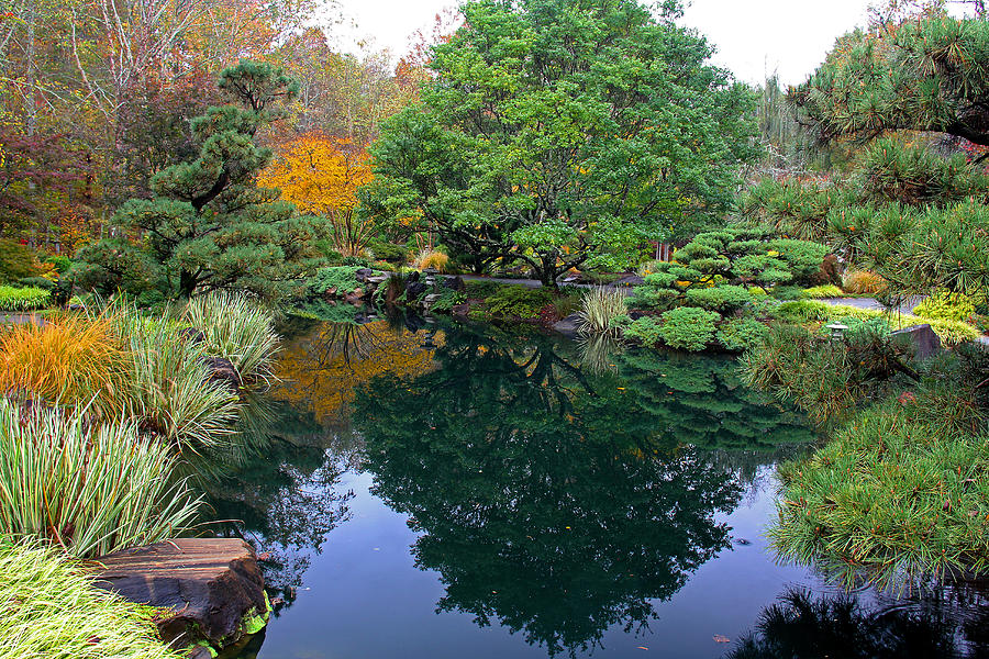 Japanese Gardens 7 Photograph by Richard Krebs