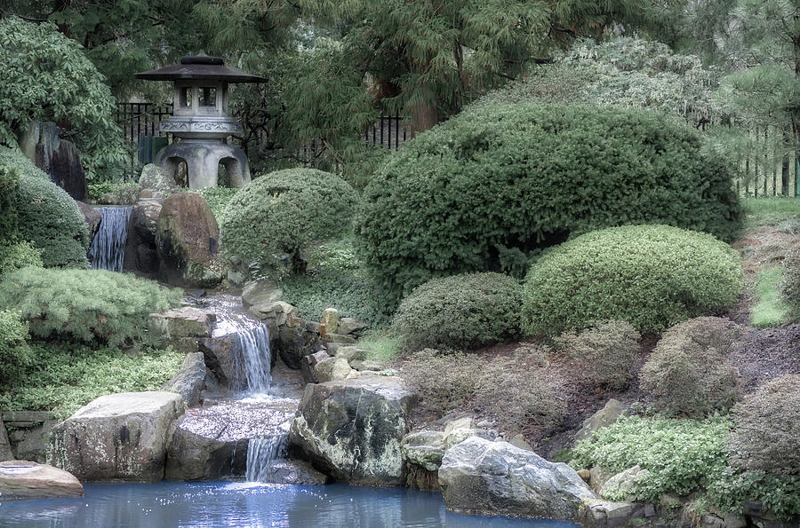 Japanese Gardens Photograph by Stewart Helberg