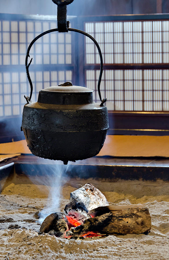 Japanese Kettle Photograph by Alan Toepfer