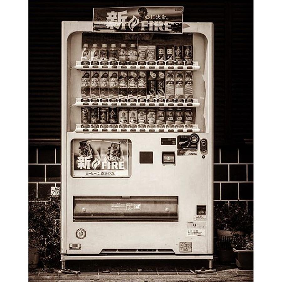 Soda Photograph - #japanese #soda Machine. They Sell by Alex Snay