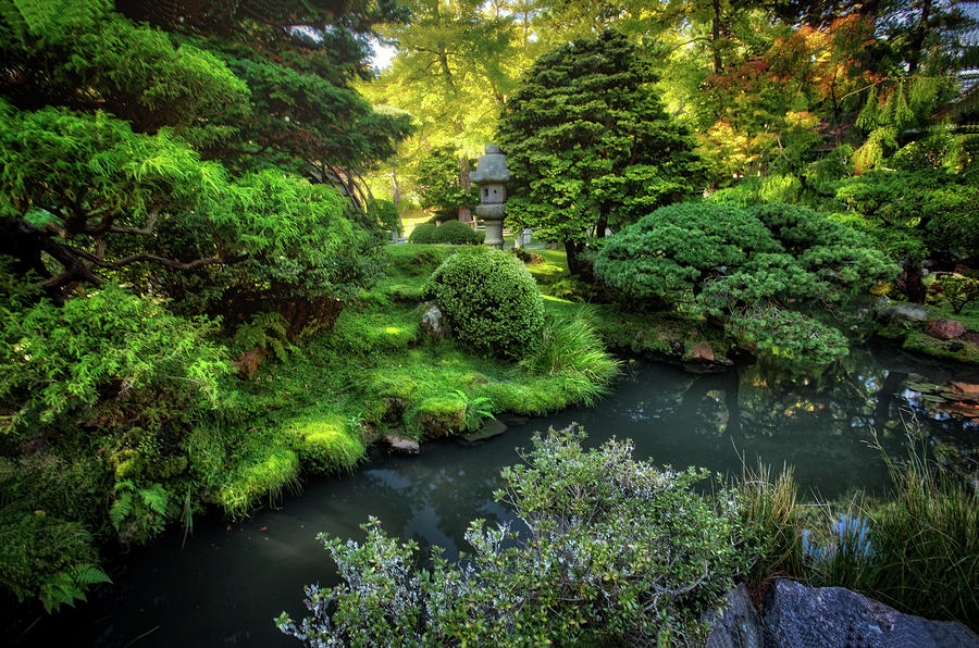 Japanese Tea Garden at Golden Gate Park - San Francisco Photograph by Jennifer Rondinelli Reilly - Fine Art Photography