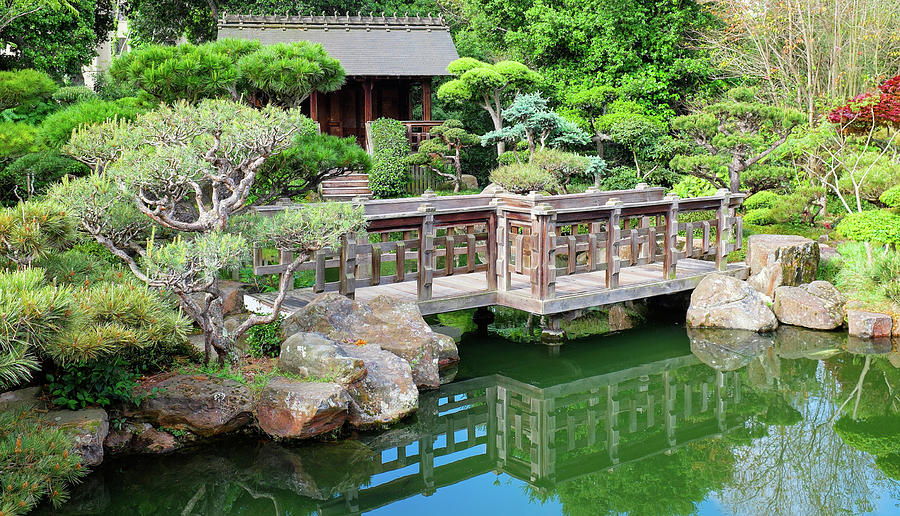 Pagoda Japanese Tea Garden Hayward California Photograph By Kathy