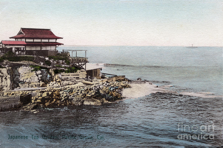 Early Photograph - Japanese Tea Graden, Pacific Grove, Cal. Circa 1905 by Monterey County Historical Society