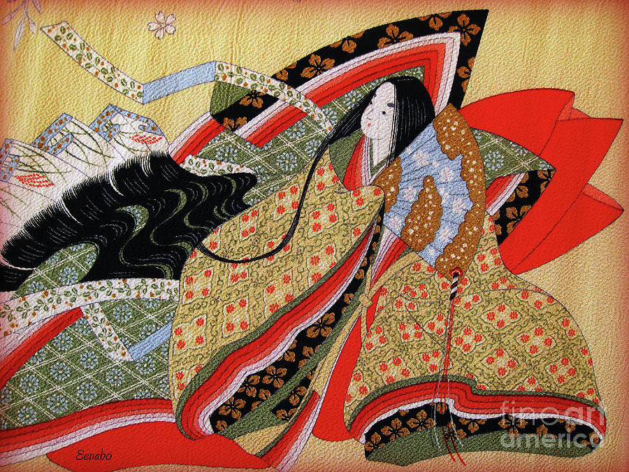 Japanese Textile Art Photograph by Eena Bo