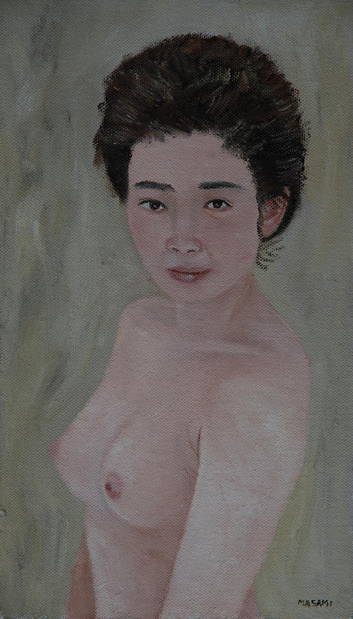 Japanese woman Painting by Masami Iida