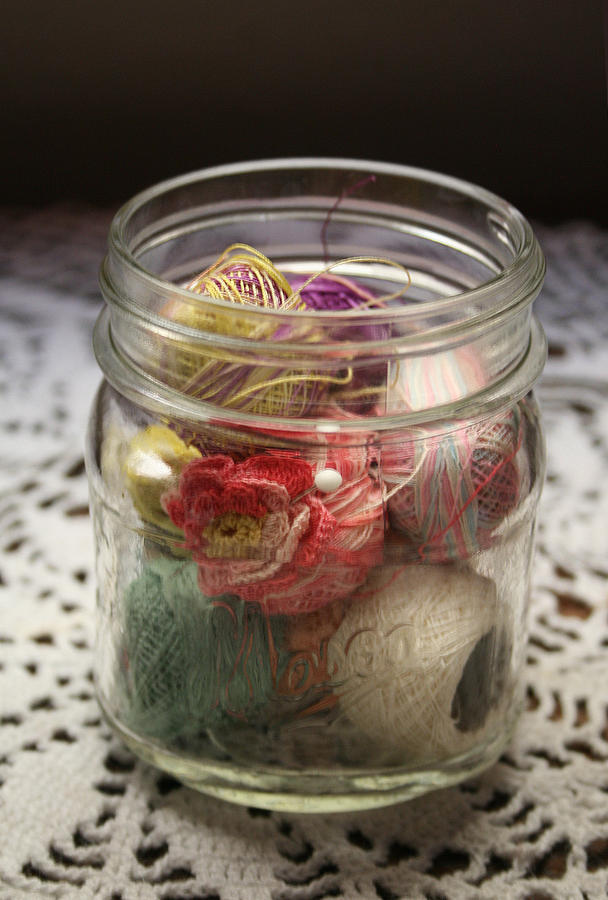 Jar of Coats Photograph by Marna Edwards Flavell