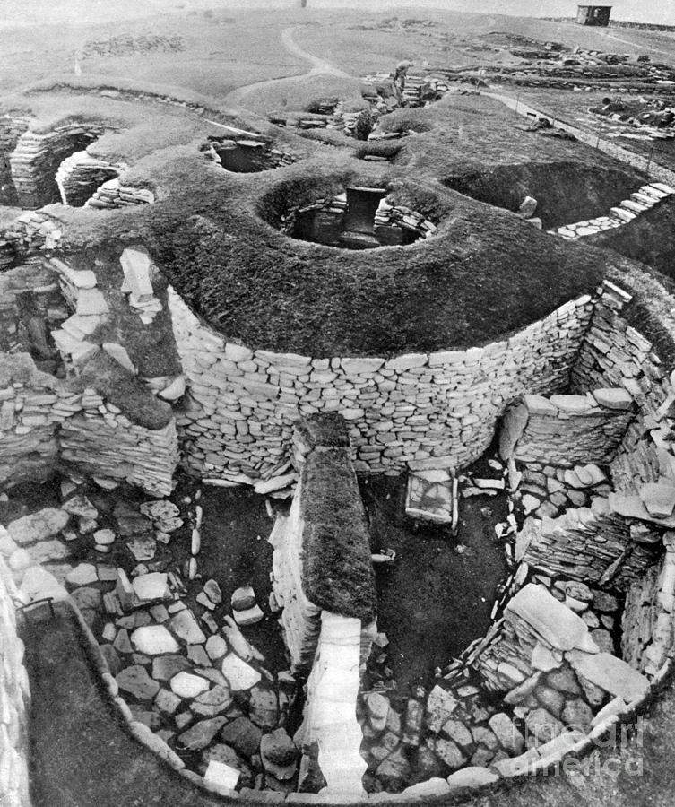 Jarlshof Prehistoric Archeological Site Photograph by Science Source