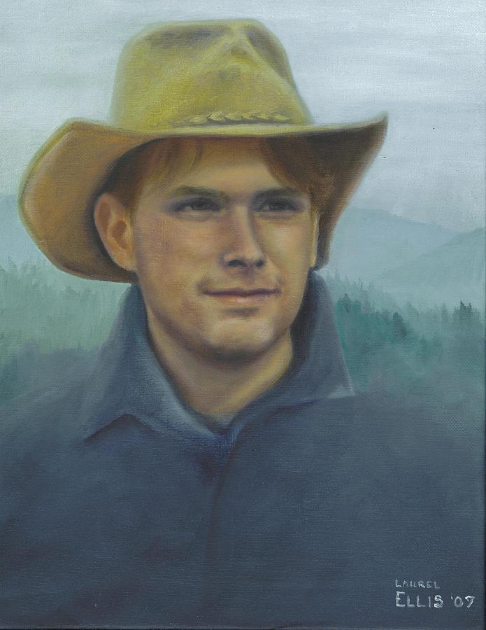 Jarrod Painting by Laurel Ellis Jarrod Painting by Laurel Ellis