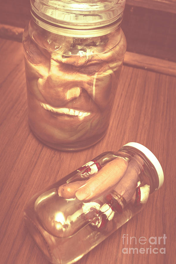 Jars of evil monsters Photograph by Jorgo Photography