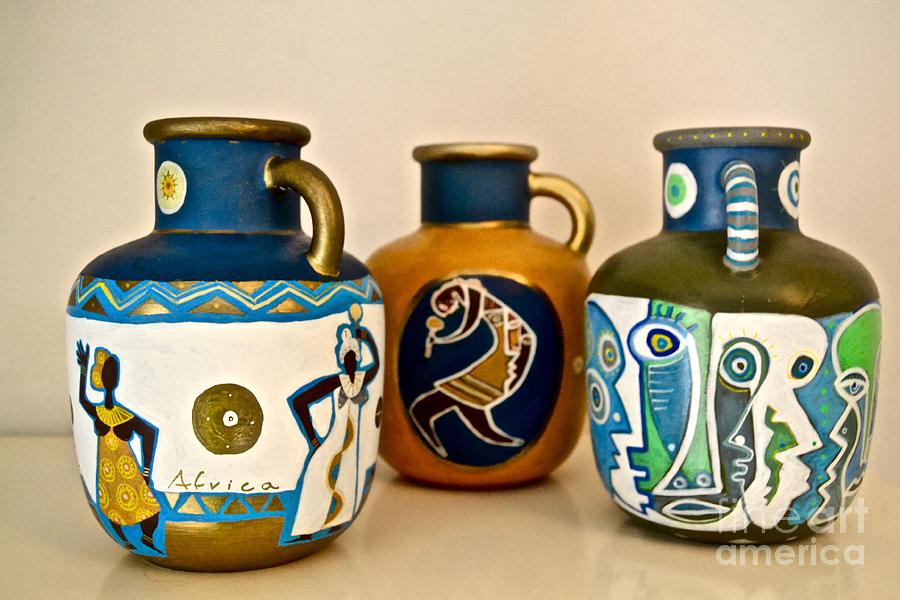 Decor Ceramic Art - Jars by Robert Daniels