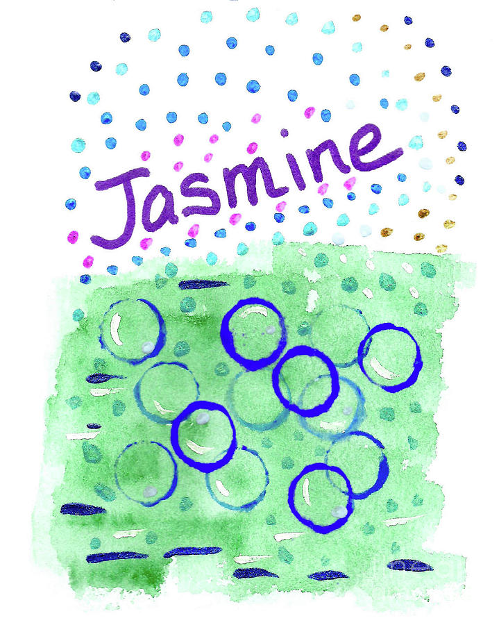 Jasmine 2 Painting by Corinne Carroll