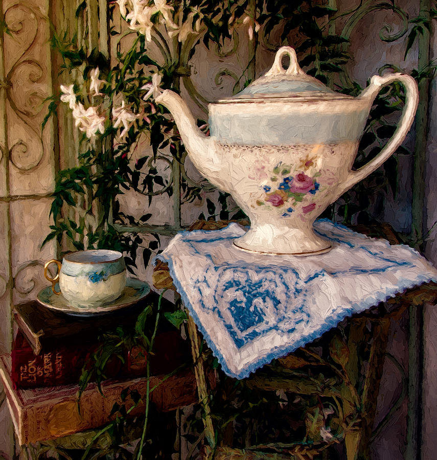 Tea Photograph - Jasmine and Tea by John K Woodruff