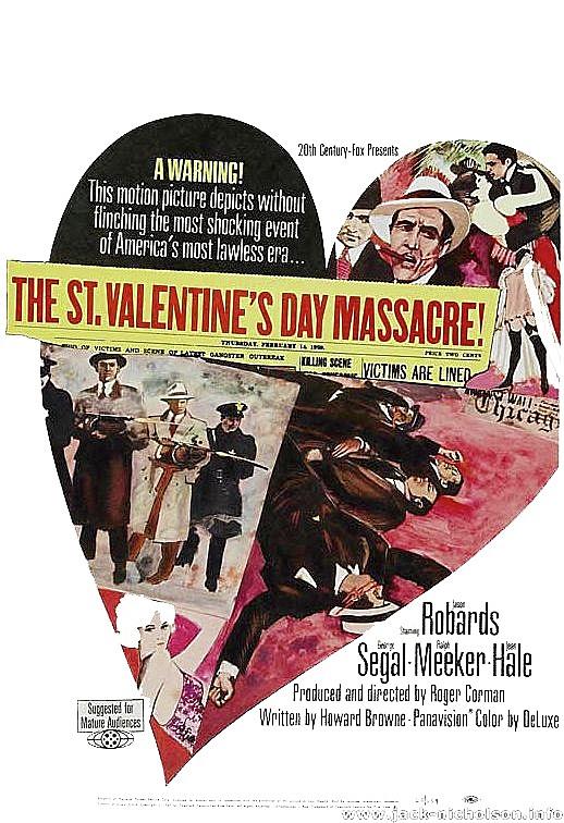 Jason Robards as Al Capone theatrical poster The St. Valentines Day Massacre 1967  Photograph by David Lee Guss