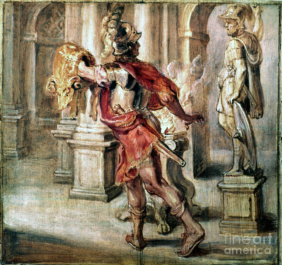 1637 Painting - Jason With Golden Fleece by Granger