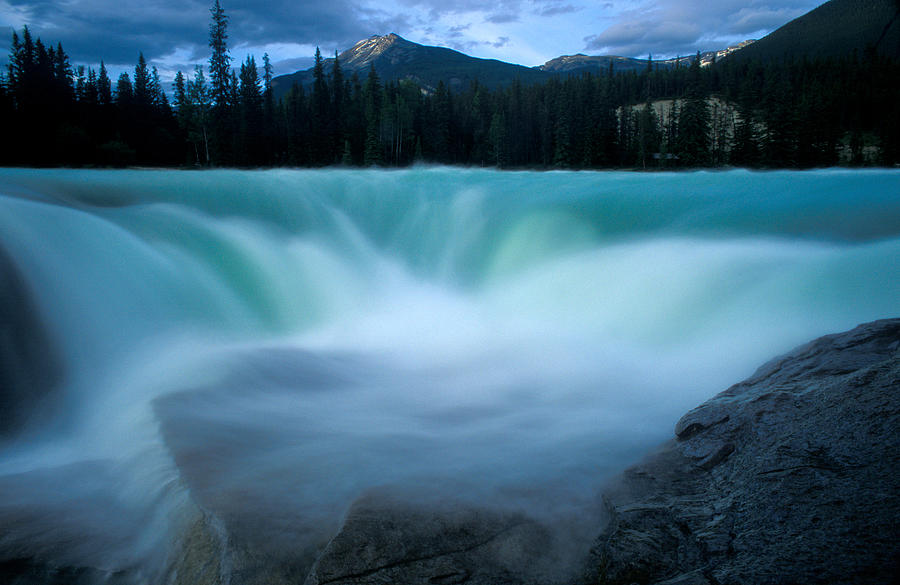 Jasper - Athabasca Falls 2 Photograph by Terry Elniski