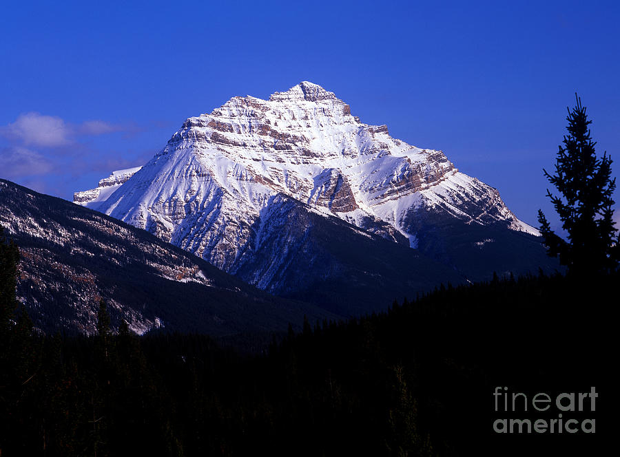 Jasper - Mount Kerkeslin Photograph by Terry Elniski