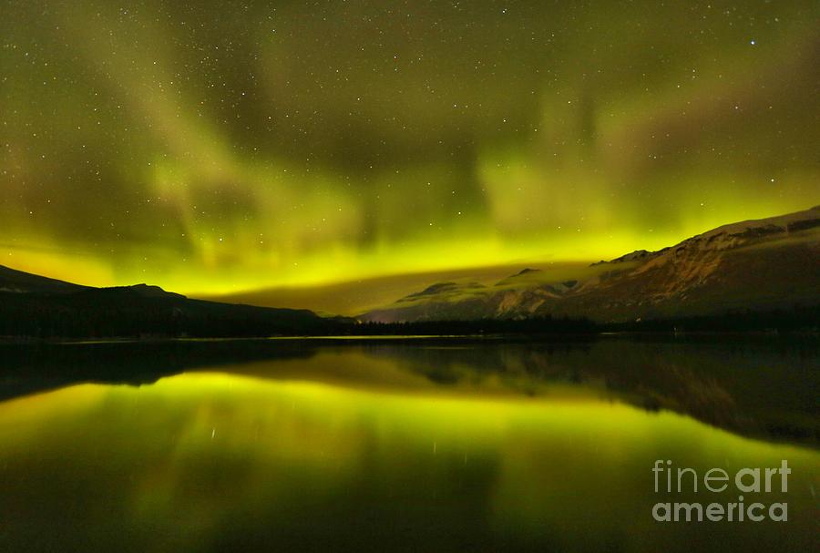 Jasper Northern Lights Photograph by Adam Jewell