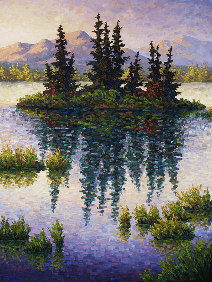 Jasper Reflection Painting by Joe Reimer