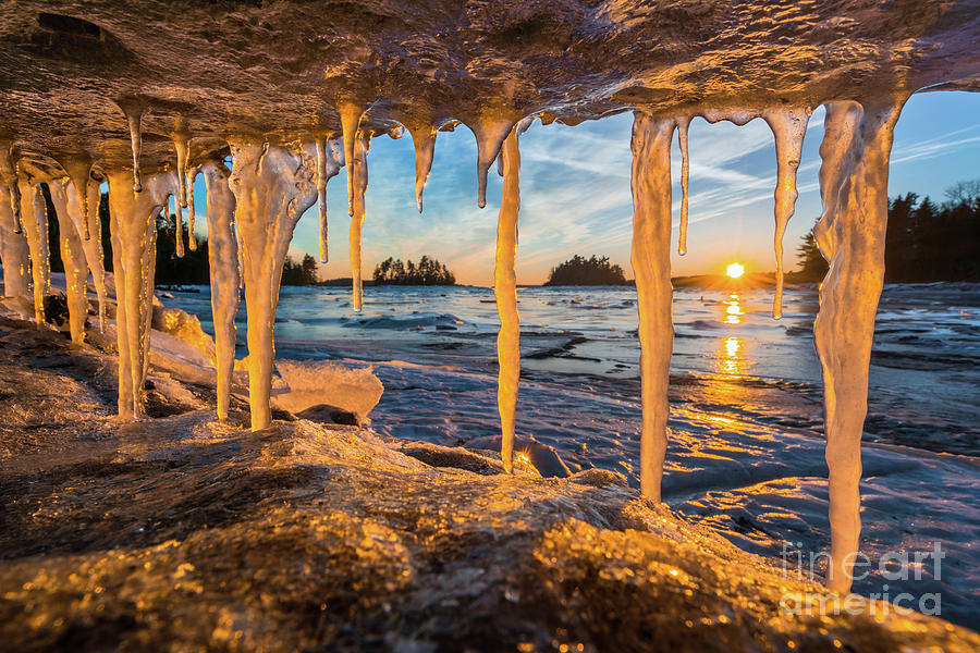 Jaws of Winter Photograph by Benjamin Williamson