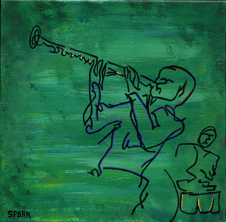 Abstract Painting - Jazz 86 by Steve Park