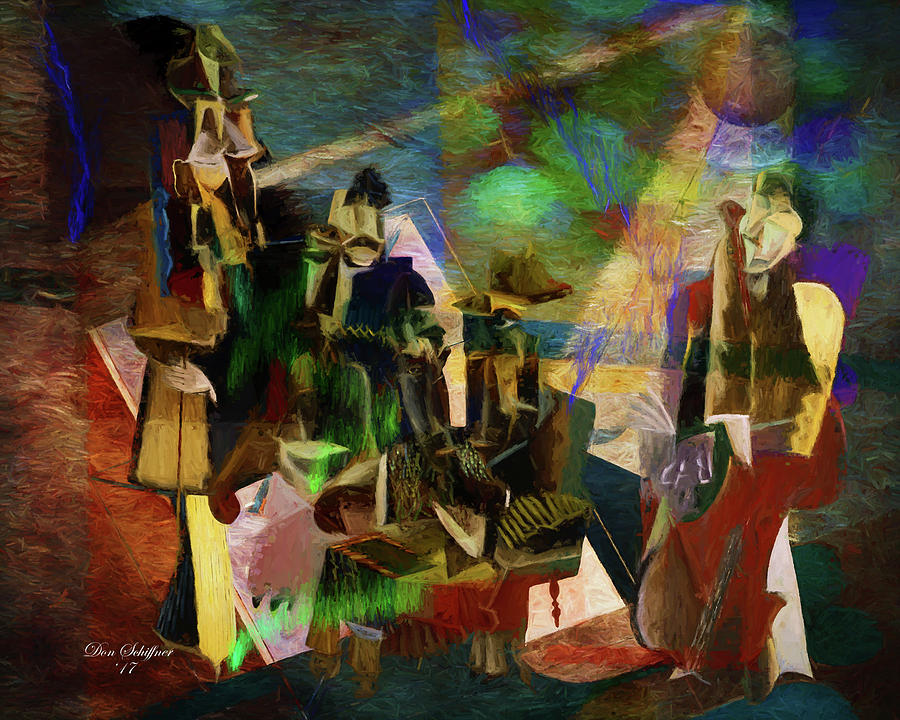 Jazz Band Digital Art by Don Schiffner
