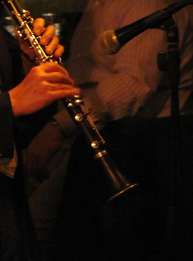 Jazz Clarinet Profile Photograph by Anita Burgermeister