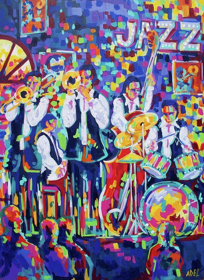 jazz club art