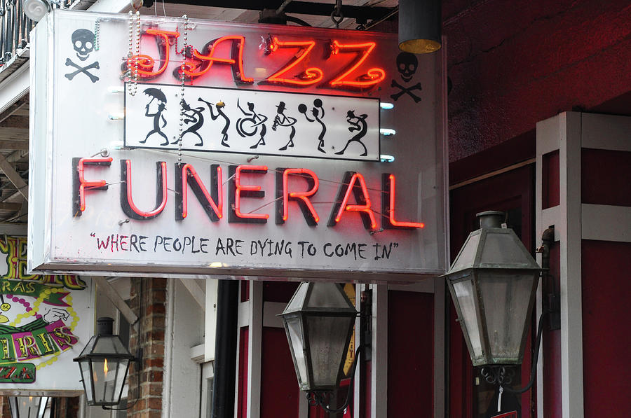 Jazz Funeral - New Orleans Photograph by Bill Cannon