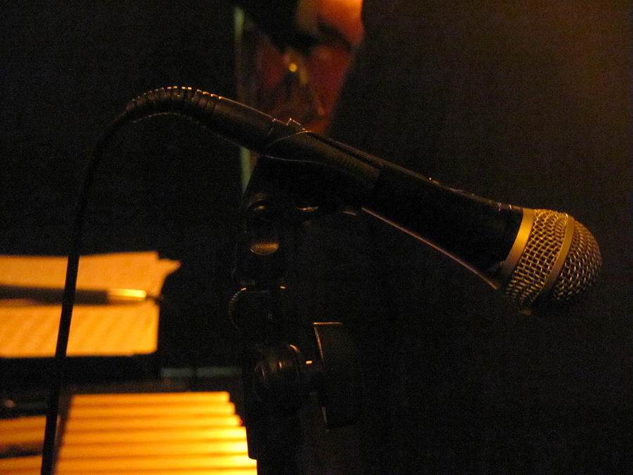 Jazz Microphone Photograph by Anita Burgermeister